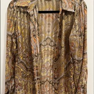 Unique Long Sleeve Blouse